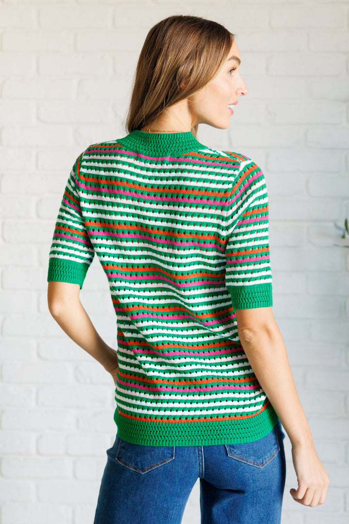 Our Situationship Knit Striped Top