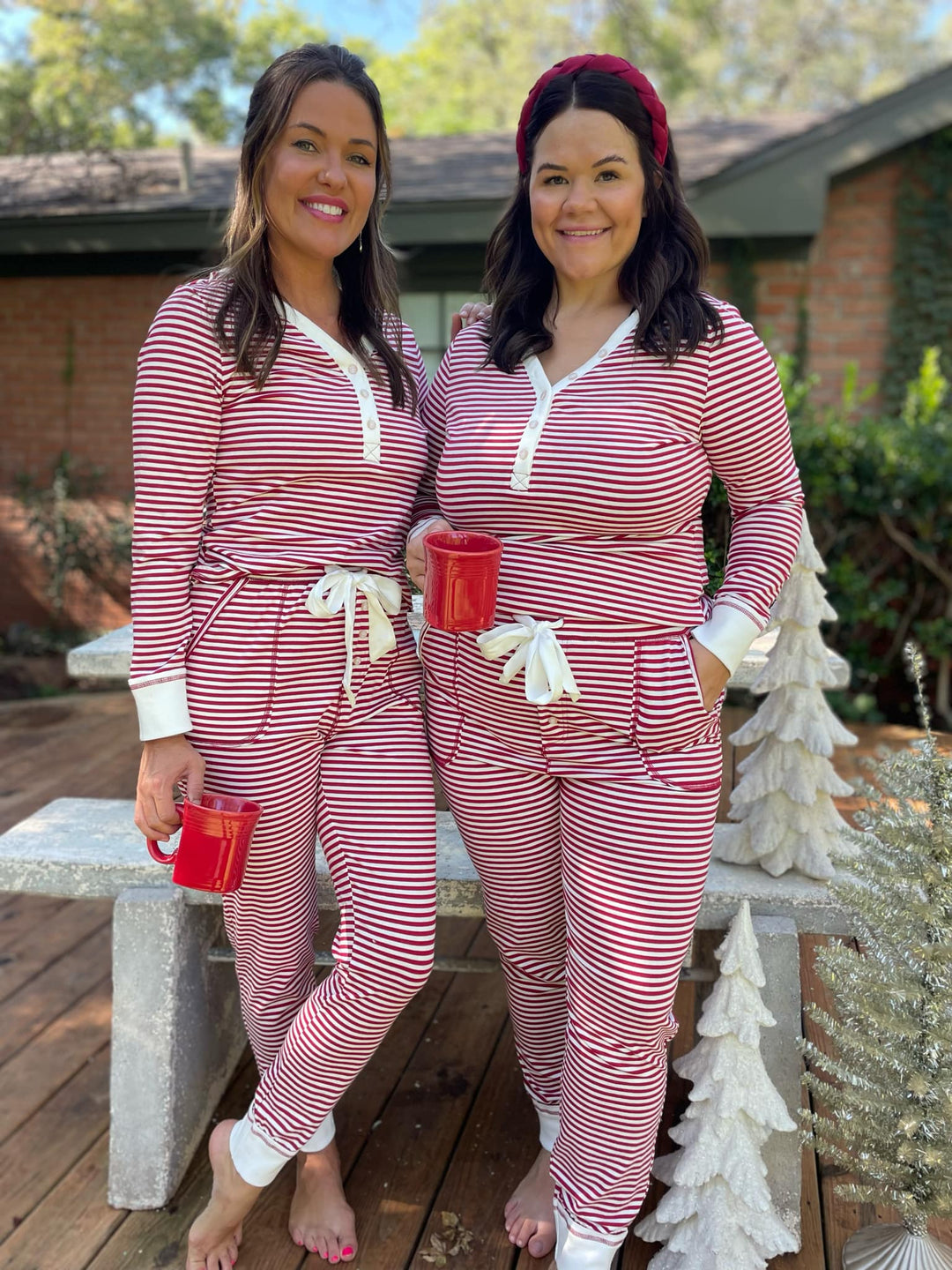 Candy Striped Pajama Pants Set